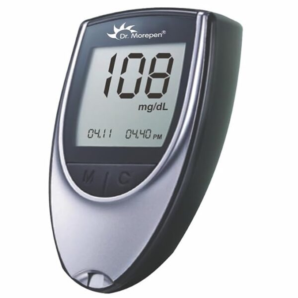 Morepen BG-03 GlucoOne Glucometer Combo with 25 Strips - Blood Glucose Monitor Kit by Morepen - Image 3