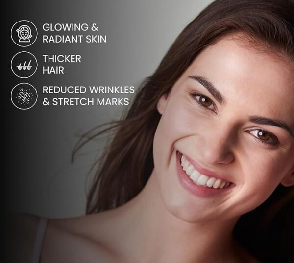 Natural Vitamin E Capsules: World's No.1 Glowing Face, Skin, & Hair Nutrition | 400mg Paraben-Free Beauty & Health | 100 Capsules for Beautiful Skin, Healthy Hair, & Radiant Eyes - Image 3