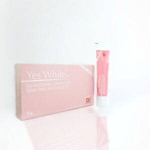 Illuminate your complexion and diminish skin discolorations with Yes White Gel. This skin lightening formula is enriched with Kojic Acid, Vitamin C, Vitamin E, Arbutin, Octinoxate, and Mulberry Extract, targeting various skin concerns for a brighter, more even tone. Control melanin production, protect against UV rays, and enjoy a lighter, more radiant complexion suitable for all skin types. Experience the confidence of luminous, flawless skin with Yes White Gel.